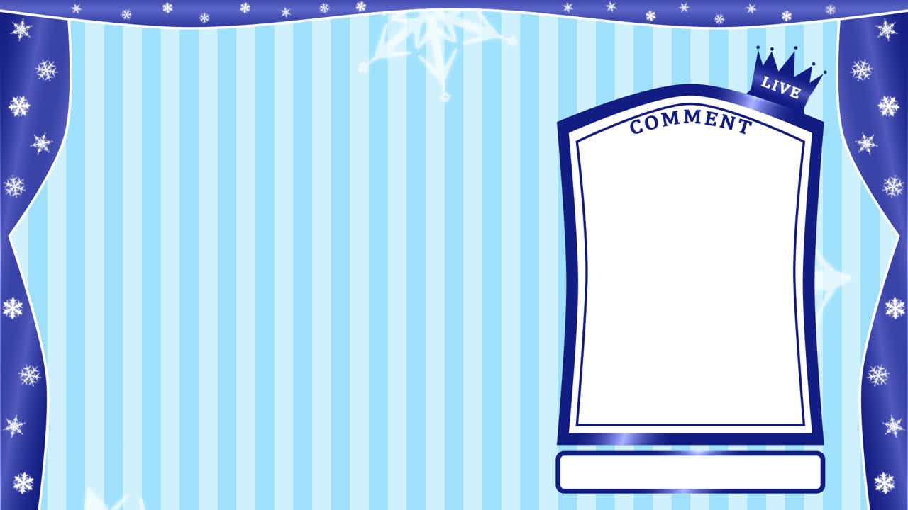 Royal winter Looping streaming background. 1080p.mp4