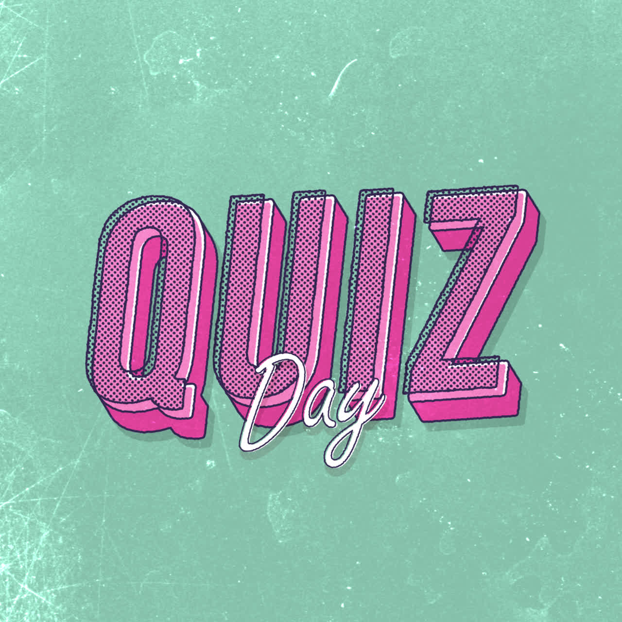 diseño gráfico del día del cuestionario