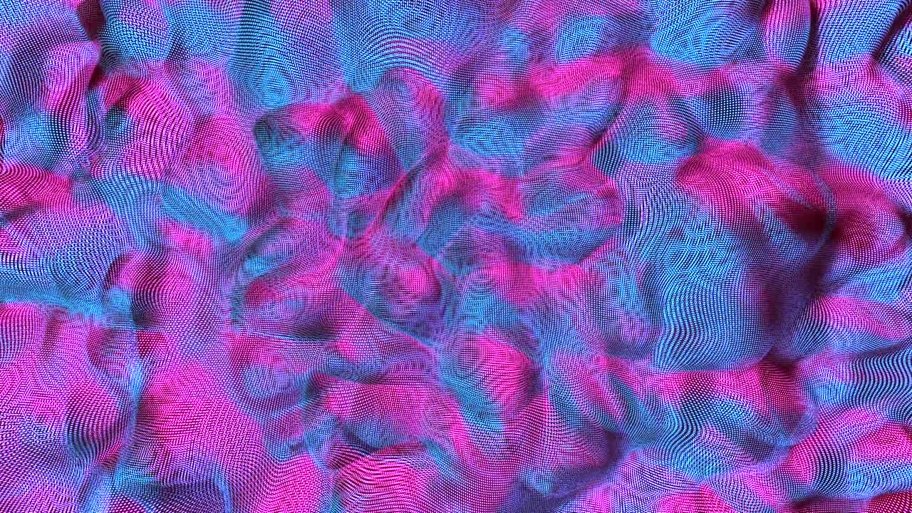 fondo de neón con colores líquidos fluorescentes. ultravioleta abstracto azul, púrpura, color rosa. animación en bucle 4k
