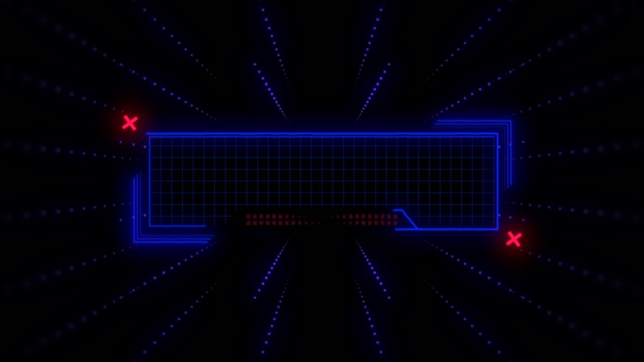 Advanced HUD Elements Displayed on Spaceship Monitor