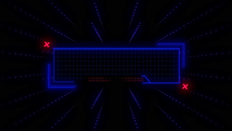 advanced hud elements displayed on spaceship monitor