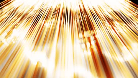 abstract background of glow yellow lines form waving surface. beautiful curved lines as beautiful looped creative background in 4k
