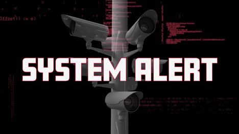 System-alert-text-against-surveillance-system