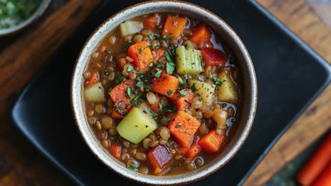 hearty lentil soup