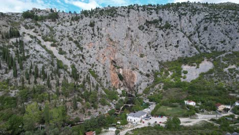 blagaj city under cliff