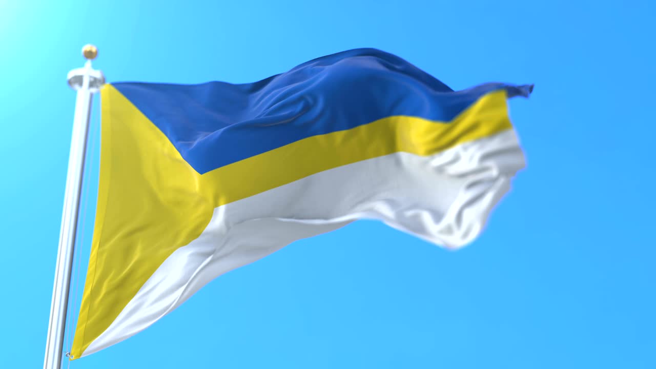 러시아 니즈네바르토프스크 시의 국기.