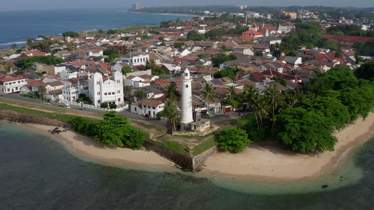 Luftaufnahme von Galle, Sri Lanka