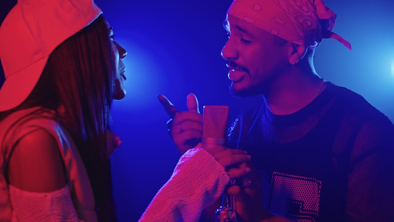 Singers Performing Duet