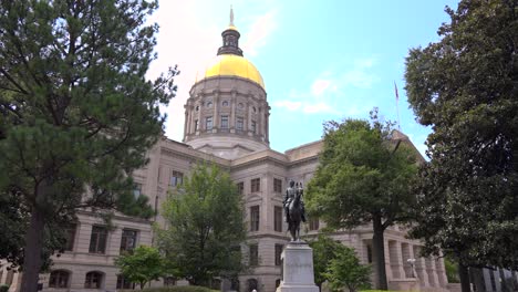 Eröffnungsaufnahme-Des-Georgia-State-Capitol-Building-In-Atlanta