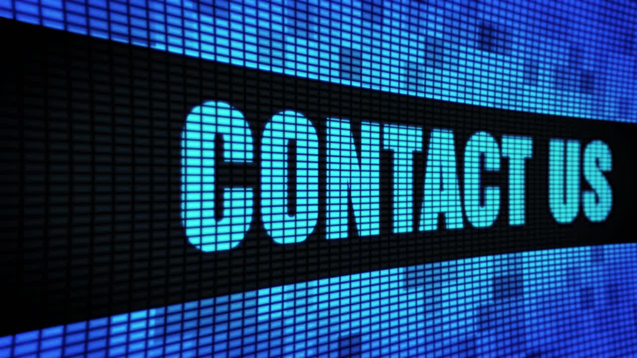 Contact Us on Digital LED Display