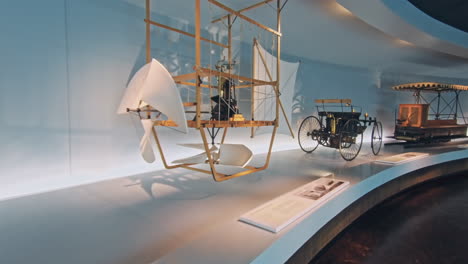 interior of museum mercedes-benz welt