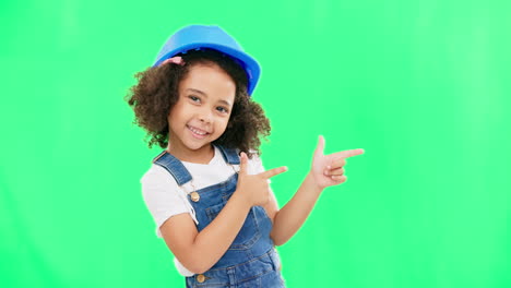 Children,-construction-and-a-girl-on-a-green