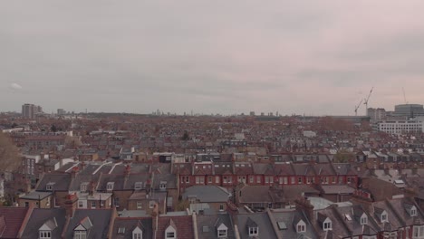 flying a drone over london