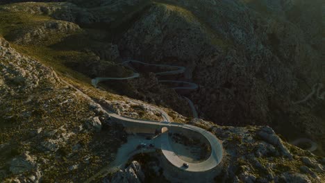 hairpin bend sa calobra at palma de mallorca island