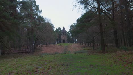 El-Edificio-De-La-Linterna-En-Lyme-Park-En-Disley,-Cheshire,-Inglaterra