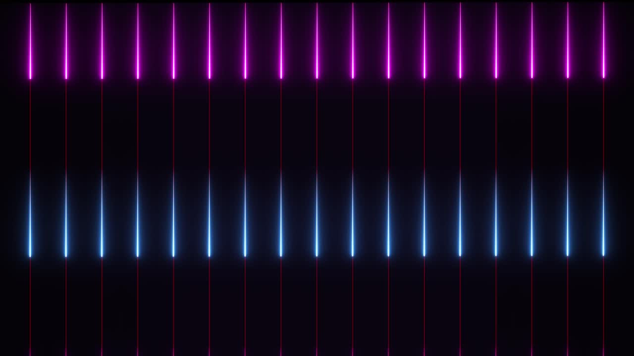 líneas de neón abstractas