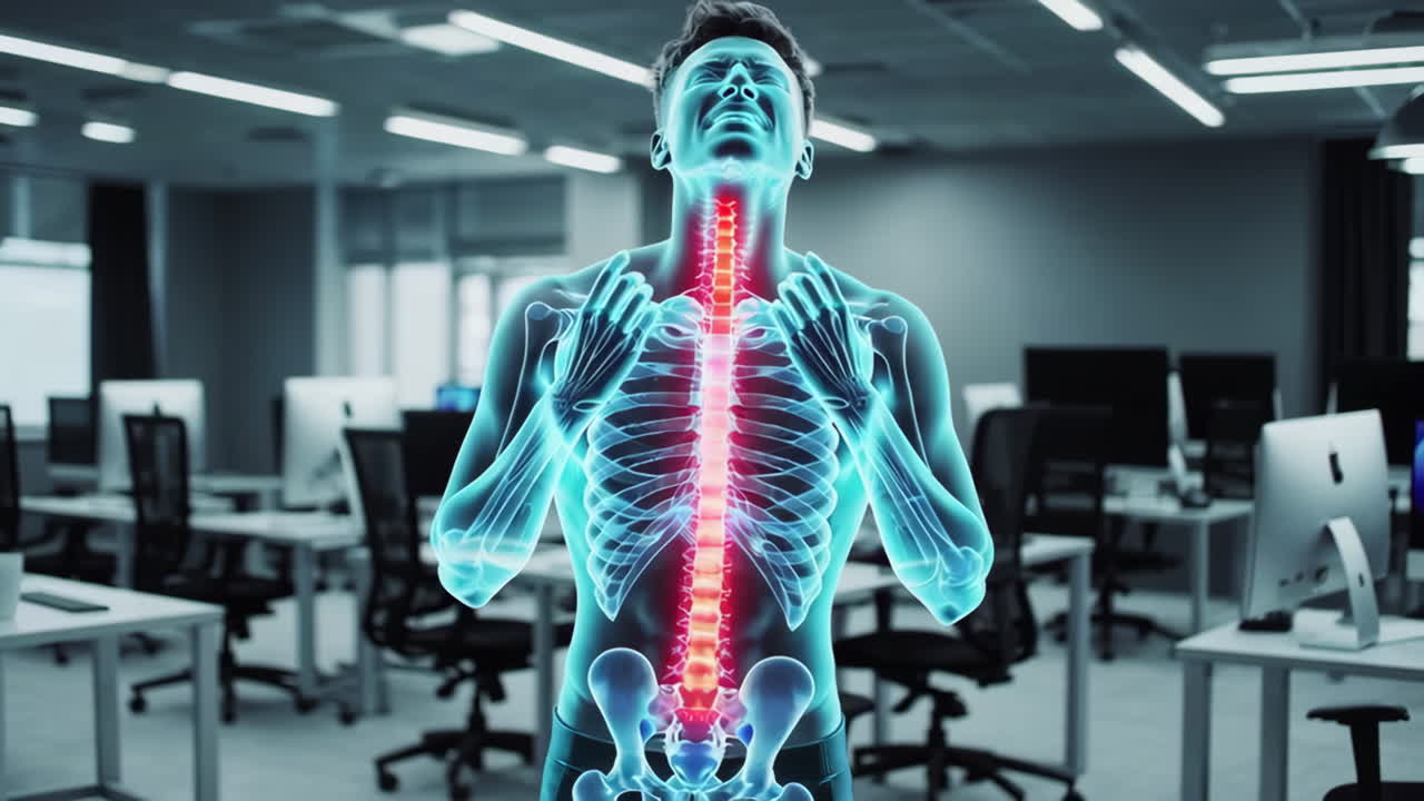 Medical Visualization of Spine and Neck Anatomy