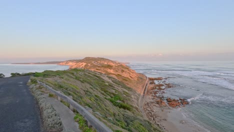 scenic coastal walk along point nepean, melbourne