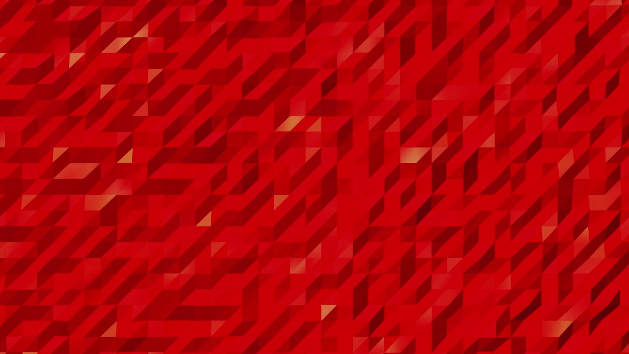 추상적인 빨간색 3d 기하학 패턴 모자이크 금속 배경 비즈니스 프레젠테이션