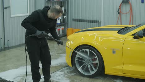 professional car detailing – washing, ceramic coating, and interior cleaning