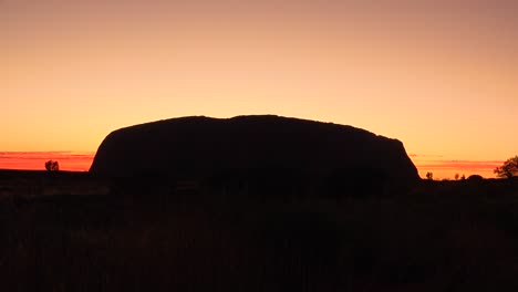 sunrise at ayers rock uluru australia