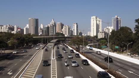 city highway traffic - sao paulo, brazil