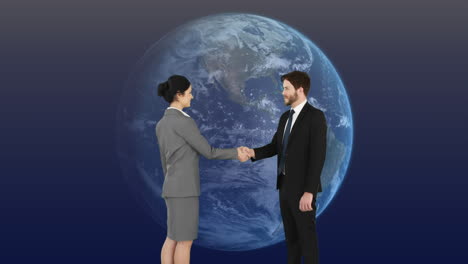 handshake in business agreement