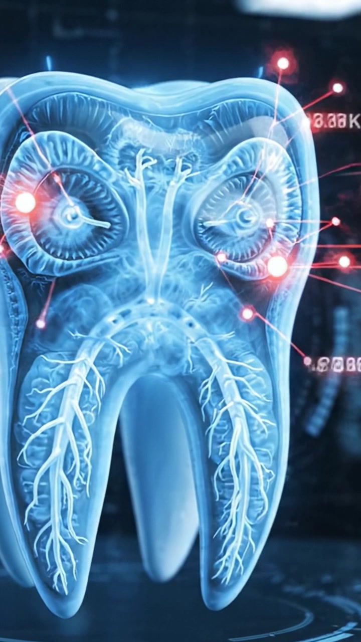 Digital Tooth Anatomy with Tech Visualization: Exploring the Insights of Dental Health and Advanced Imaging Techniques in Contemporary Dentistry.