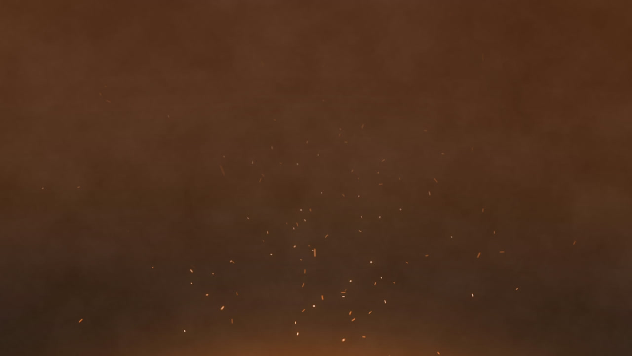 갈색 바탕에 불꽃놀이