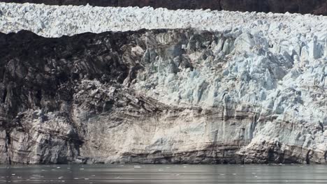 unique shapes of margerie glacier, glacier bay national park and preserve, alaska