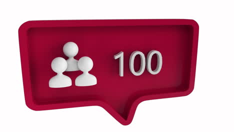 subscribers increasing in count on social media