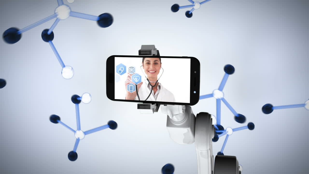 Medico e telefono cellulare
