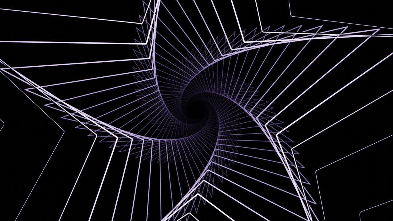 patrón de estrella espiral abstracto