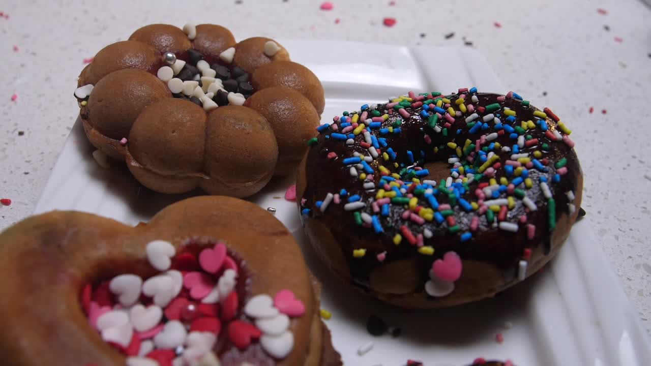 listo para comer donar primer plano final