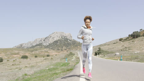 Happy-woman-jogging