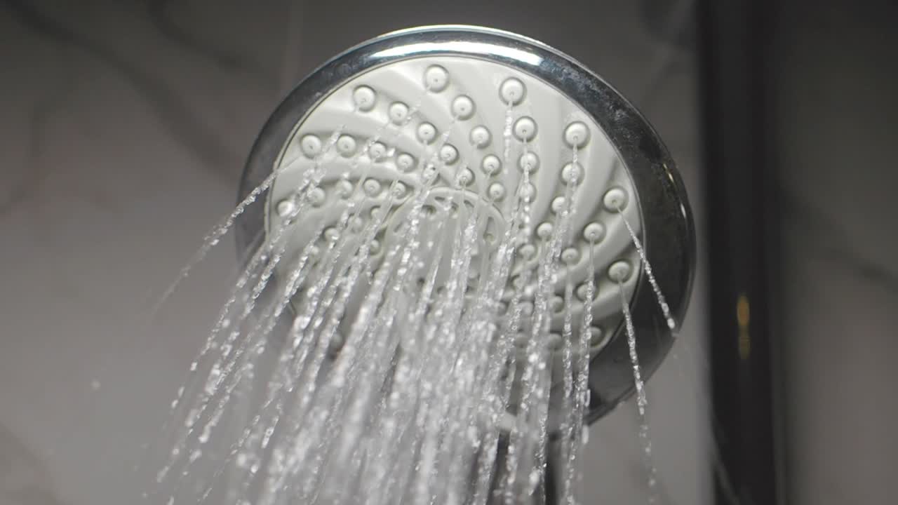 Shower Head with Running Water