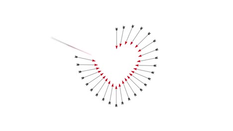 valentine's day background, computer animation
