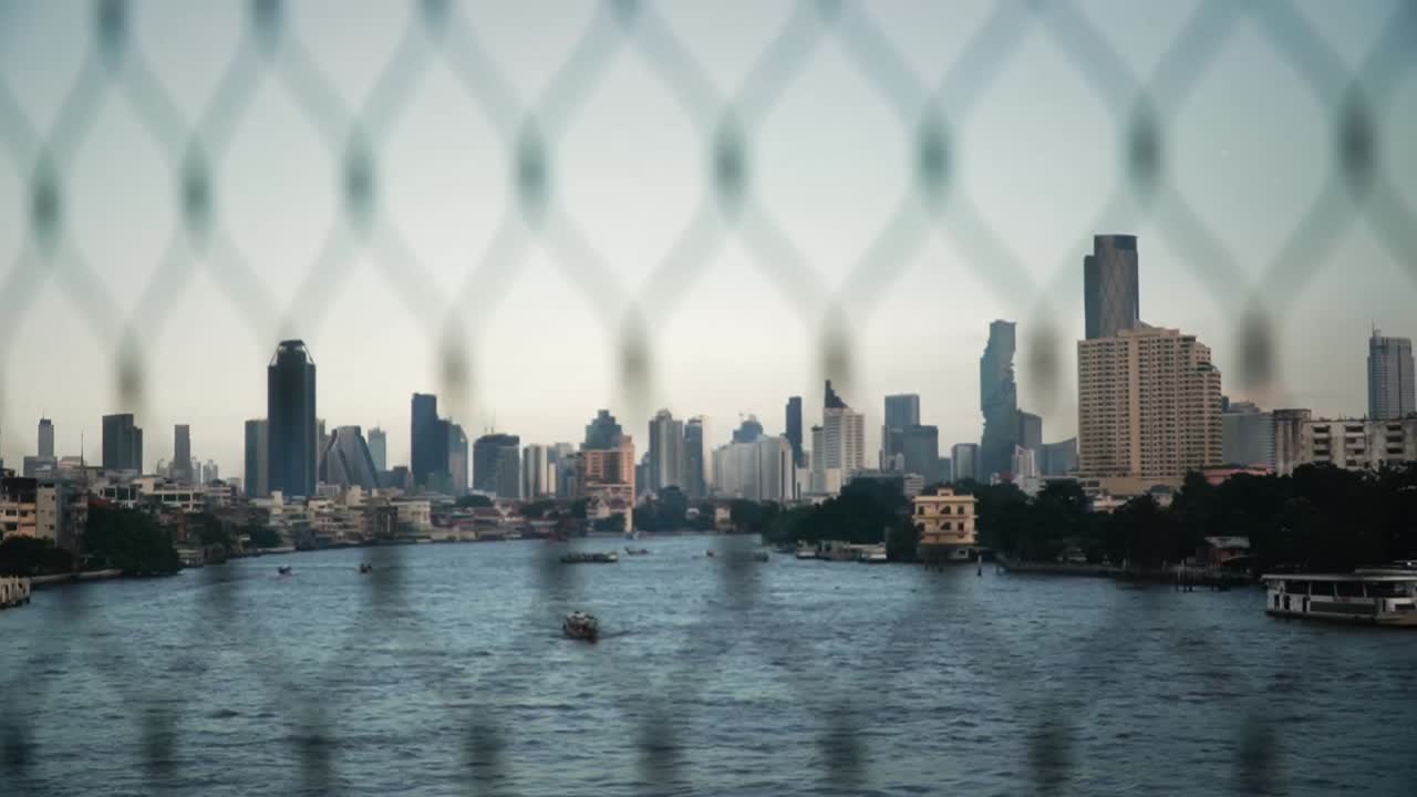 태국 방 ⁇  의 차오 프라야 스카이 파크 를  ⁇ 고 있는 포브 의 사진