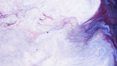 abstract fluid art in purple and white