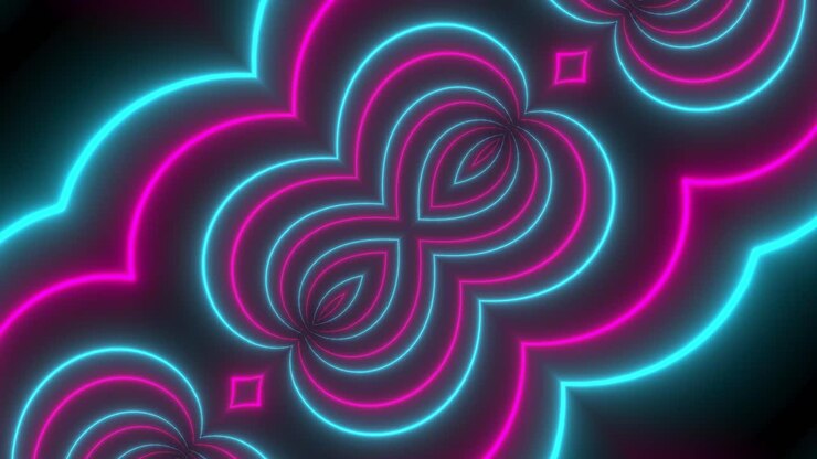 Motivo Infinito al Neon