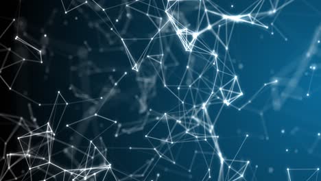 animation of detailed plexus structure 4k