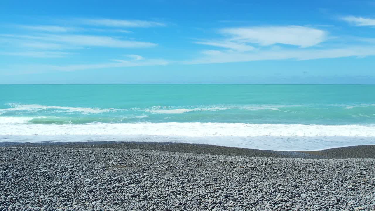 캔터베리 바이트(canterbury bight) - 아름다운 청록색 남태평양 바다