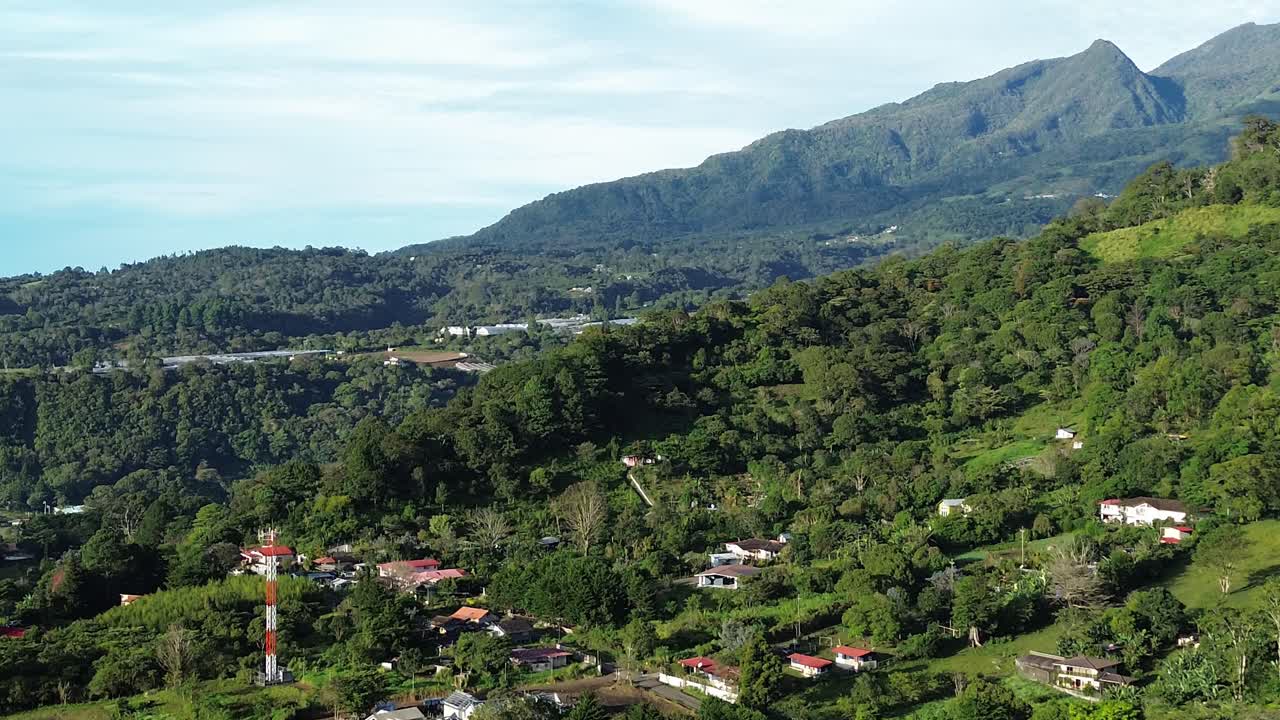 치리키 고지대 보케테 공중 사진