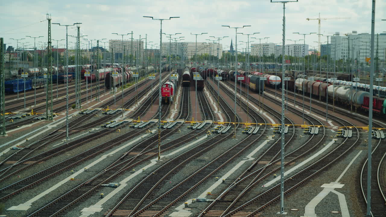 train formation yard or fiddle yard
