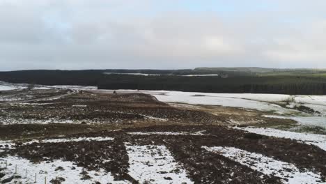 nevado rural invierno valle campo aéreo agrícola páramo paisaje pan derecha