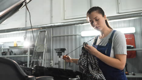 mechanic in the workshop