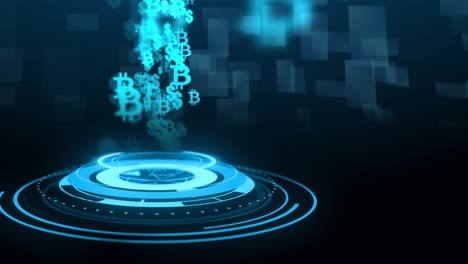 cryptocurrency digital interface