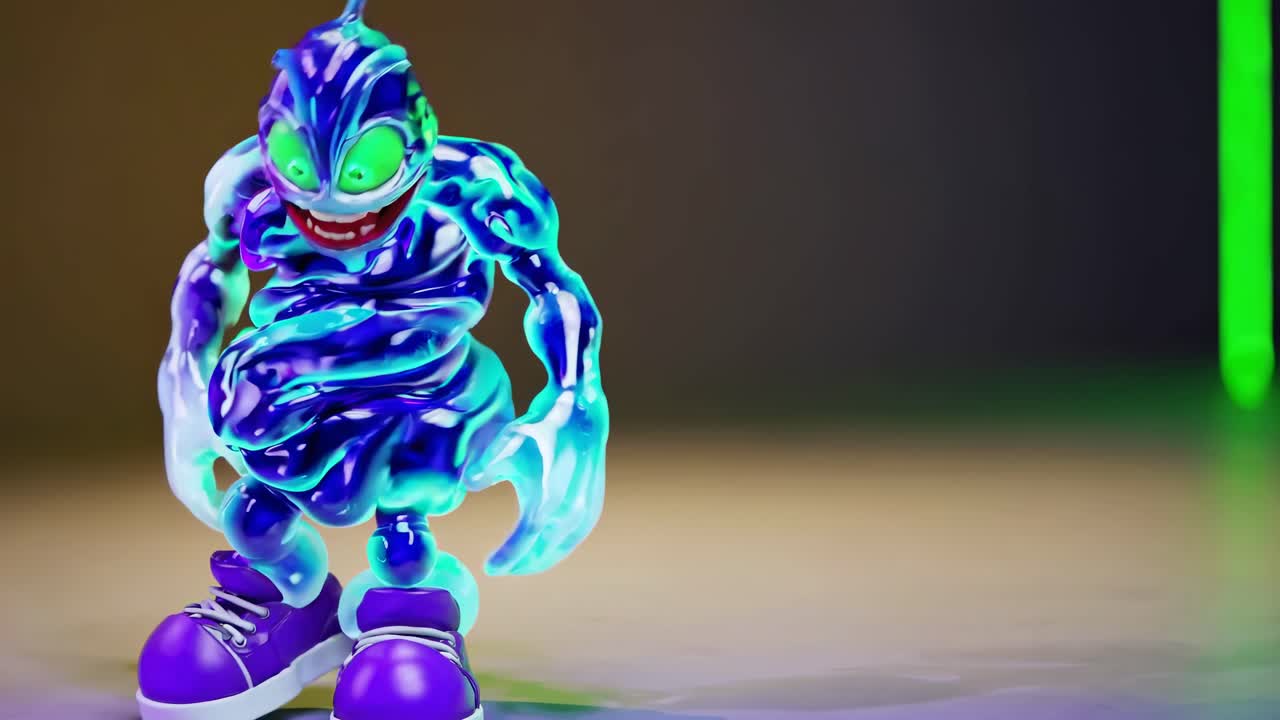 Groovy Liquid Creature