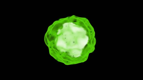 visualización digital del coronavirus (covid-19). tecnología de hologramas médicos en pantalla digital. simulador gráfico de movimiento digital del virus.