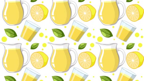 lemonade graphics with changing background colors